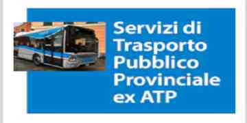 SERVIZIO DI TRASPORTO PUBBLICO PROVINCIALE